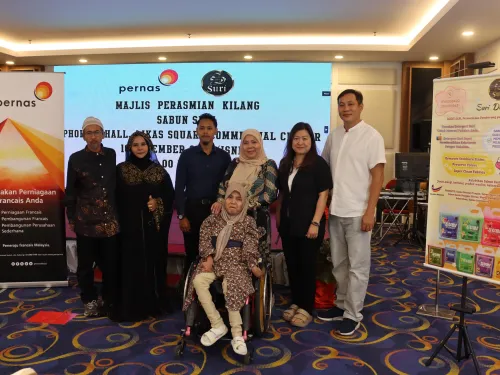 PERASMIAN KILANG SABUN SURI